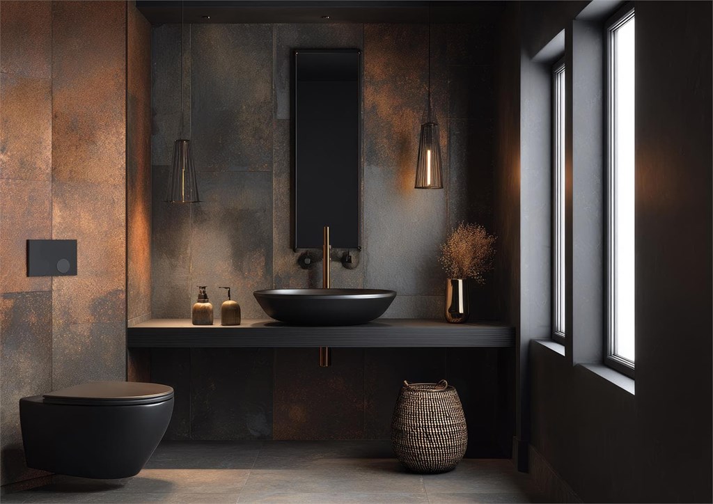 ¿Baños negros? Muebles de baño que aportan tendencia