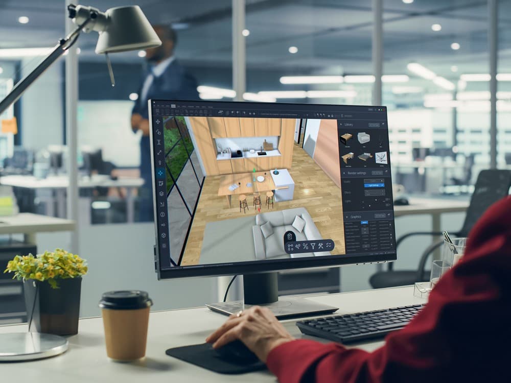 Tecnología avanzada y diseño 3D para reformar su cocina
