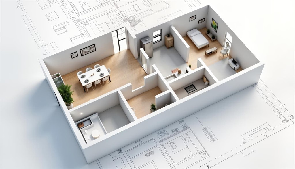 Los beneficios de los diseños en 3D antes de una reforma